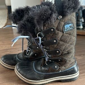 Sorel waterproof Tall Fur Boots